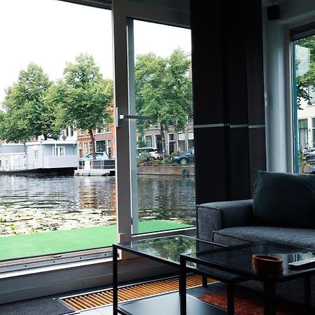 Beautiful Houseboat In The Centre Of Leiden ליידן מראה חיצוני תמונה